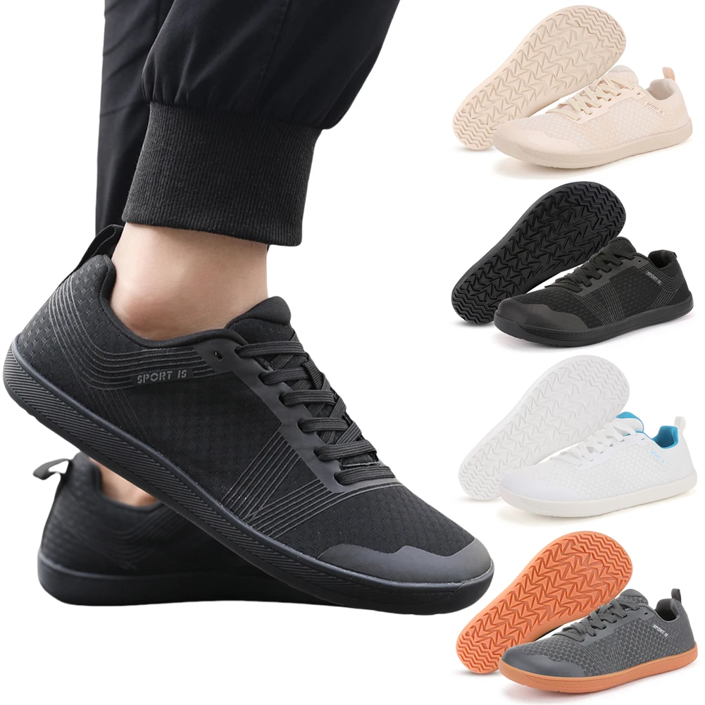 Table Tennis Men - Minimalist Barefoot Shoes Cross Trainer Shoes