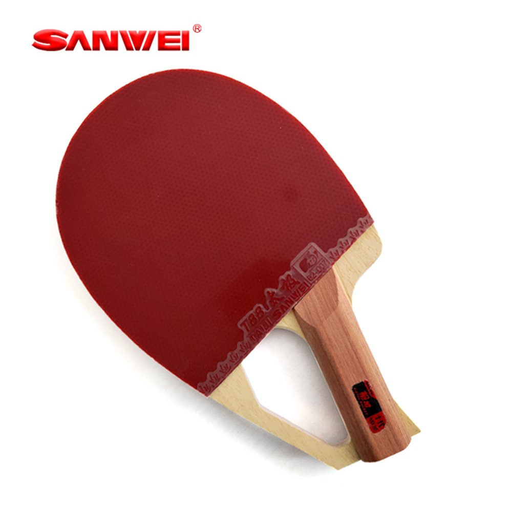 Table Tennis Equipment - Original SANWEI Patented Pistol-Shaped Racket Shakehand