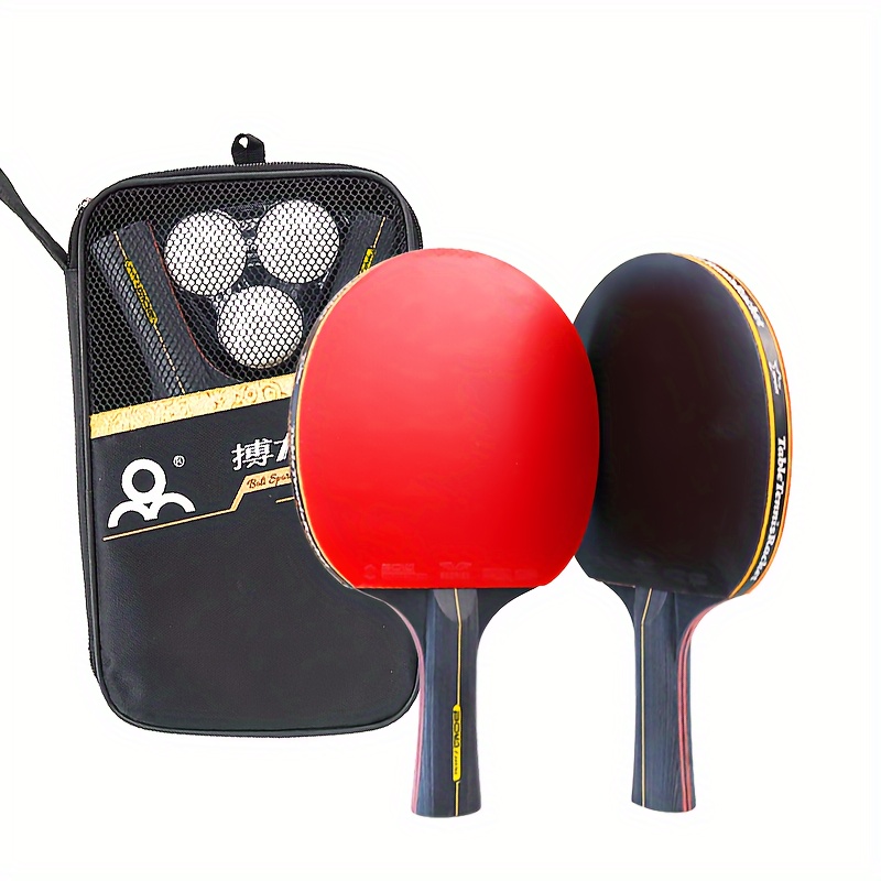 Table Tennis How To Play - Two Professional Table Tennis Rackets, Star-Rated