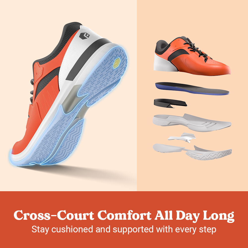 FitVille Men‘s Pickleball Shoe - Table Tennis Men recensione e prezzo