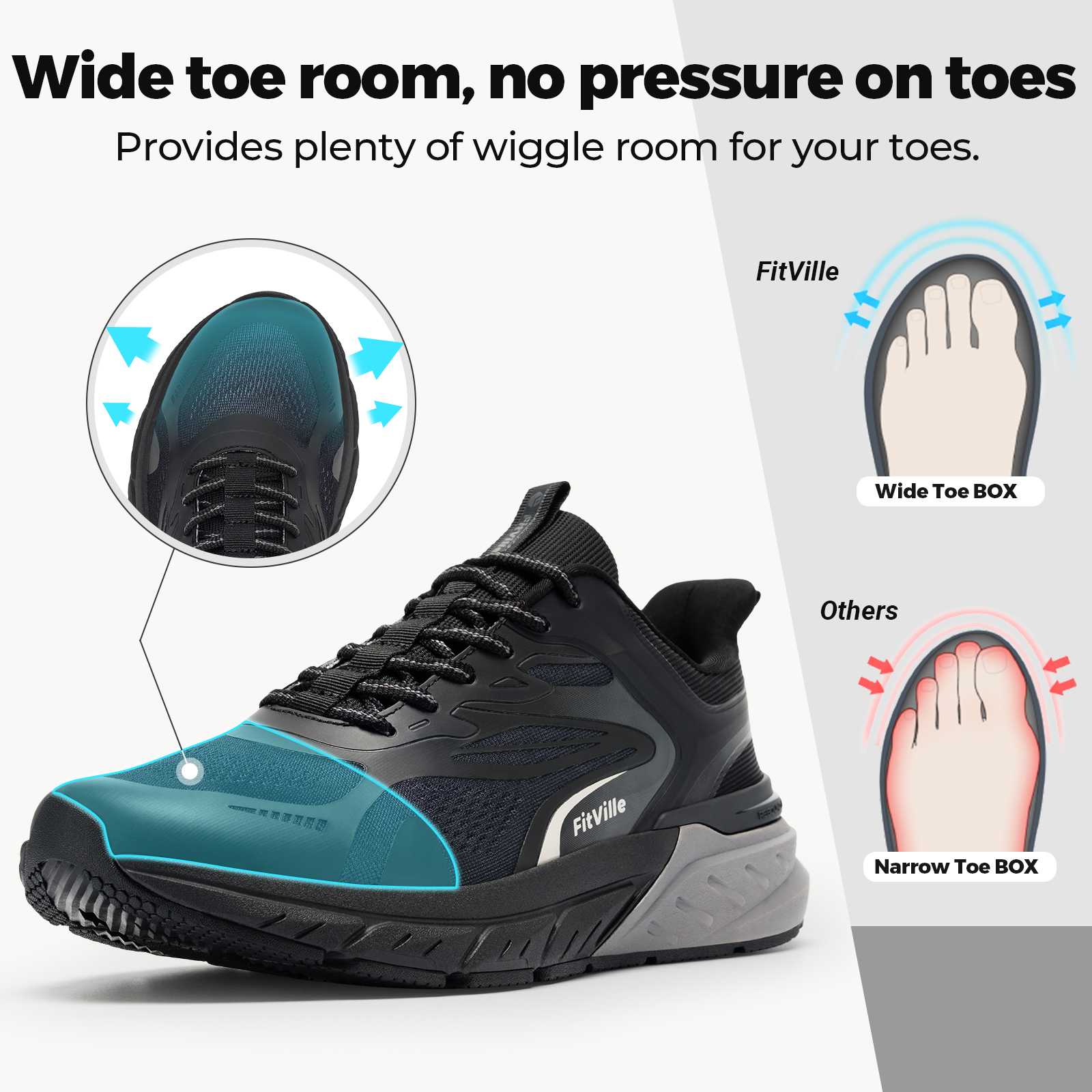 Fittington Walking Shoes For M - Table Tennis Men recensione e prezzo