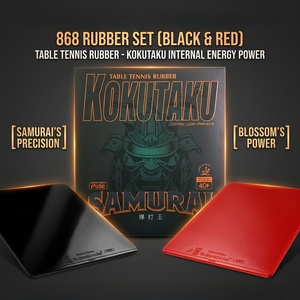 Kokutaku Sakura 868 Rubber Set - Table Tennis Grip recensione e prezzo