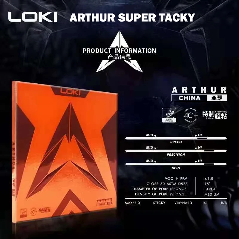 Original LOKI ARTHUR Europe/As - Table Tennis Grip recensione e prezzo