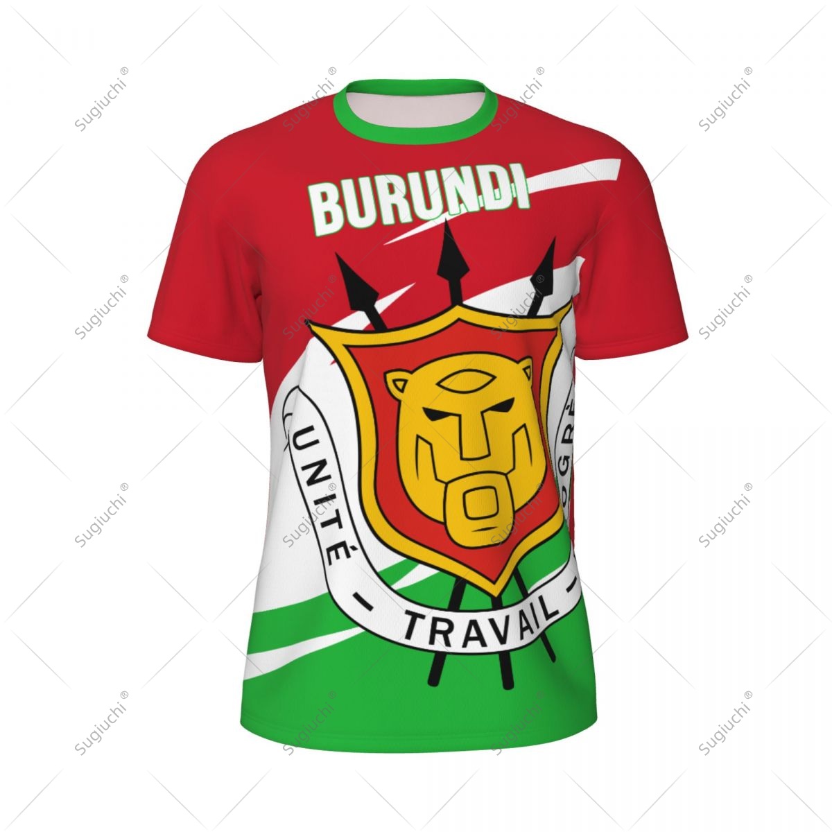 Burundi Flag Men Sports T-shir - Table Tennis Men recensione e prezzo