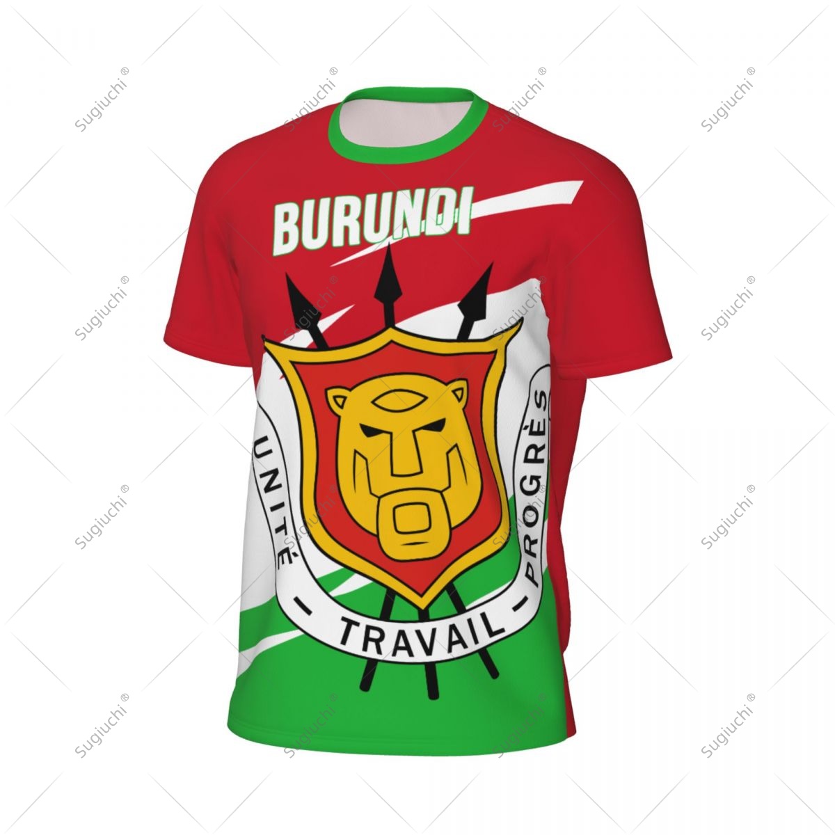 Burundi Flag Men Sports T-shir - Table Tennis Men recensione e prezzo