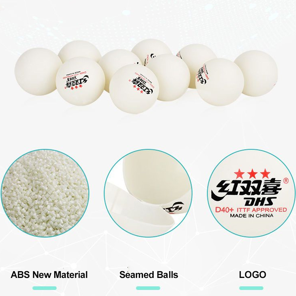 DHS D40+ DJ40+ Ping Pong Balls - Table Tennis How To Play recensione e prezzo