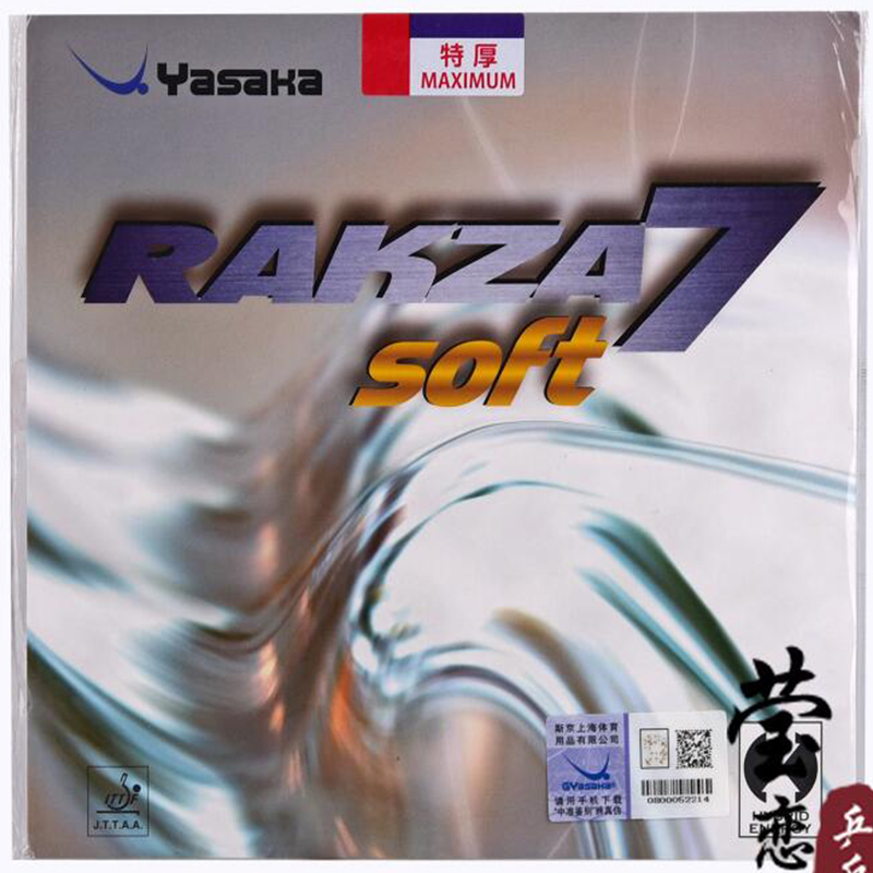 original yasaka RAKZA 7 soft ( - Table Tennis Grip recensione e prezzo